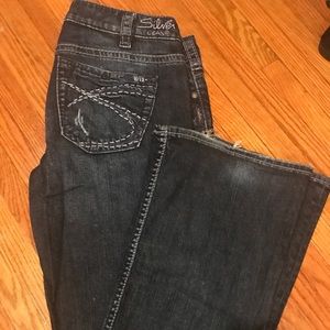 Silver Jeans, like new.